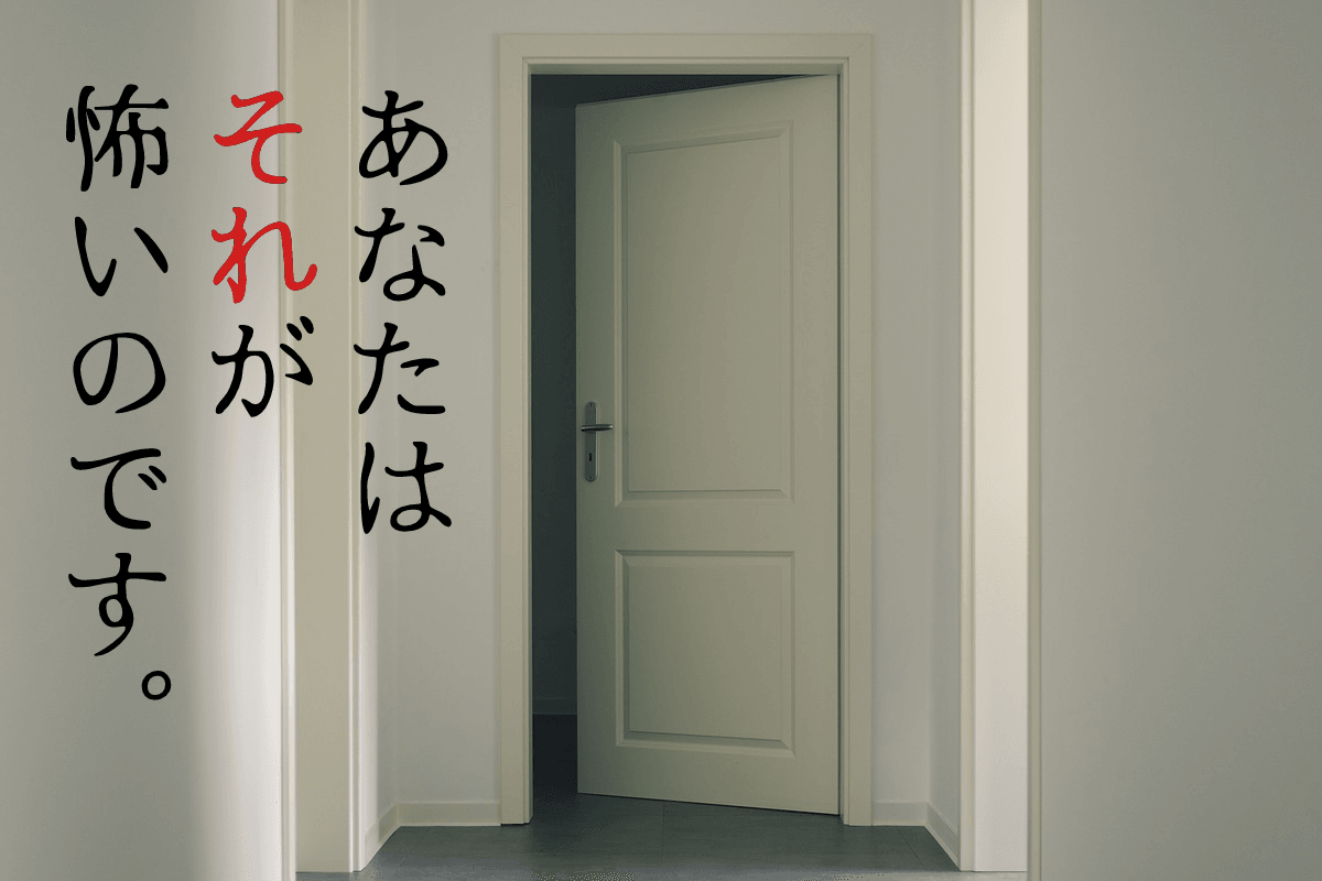 あなたはそれが怖いのです。 - 画像 1